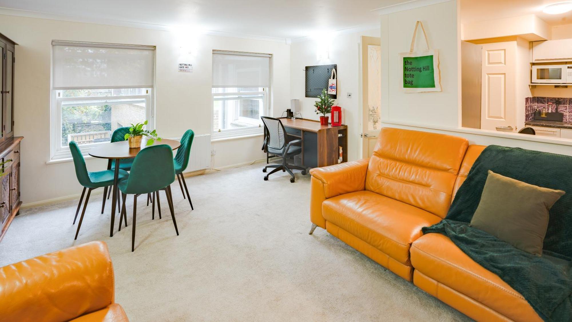 לונדון Notting Hill Cozy 2 Bedroom Flat מראה חיצוני תמונה