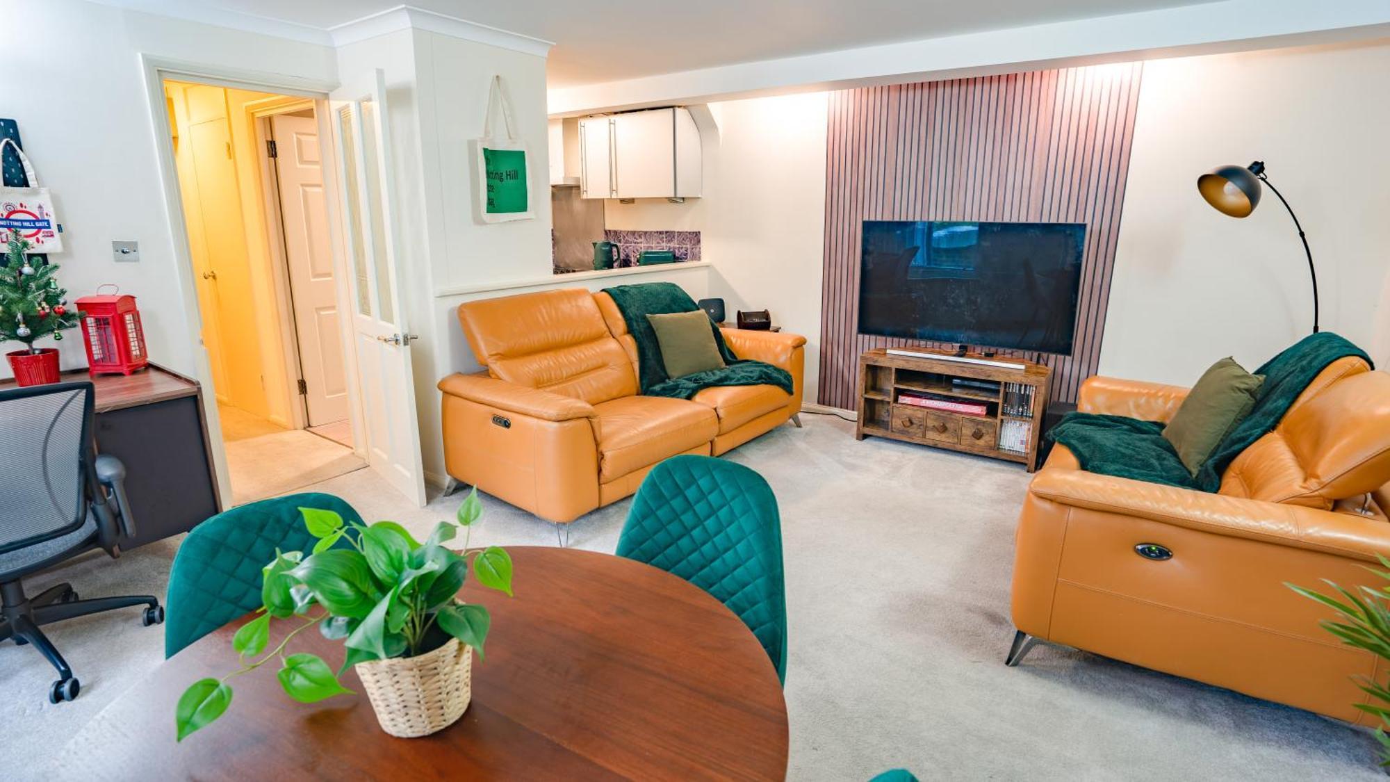 לונדון Notting Hill Cozy 2 Bedroom Flat מראה חיצוני תמונה
